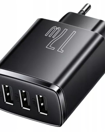 BASEUS tinklo įkroviklis USB x3 17W universalus