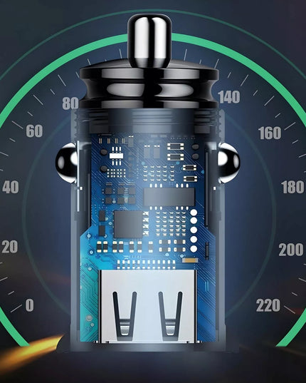 BASEUS galingas greitas automobilinis įkroviklis USB USB-C TYPE-C PD 30W QC 3.0 5A