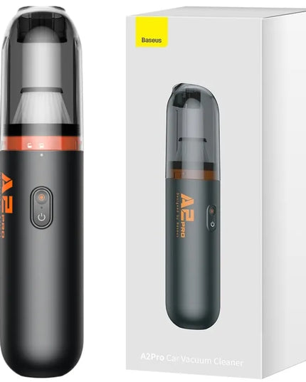 BASEUS A2 Pro belaidis automobilinis dulkių siurblys su pūstuvu, HEPA filtru, USB-C, 6000 Pa, 80 W