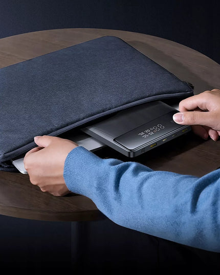 Galingas BASEUS 20000 mAh 100W išorinis akumuliatorius su greitojo įkrovimo funkcija, USB-C ir USB-A jungtimis
