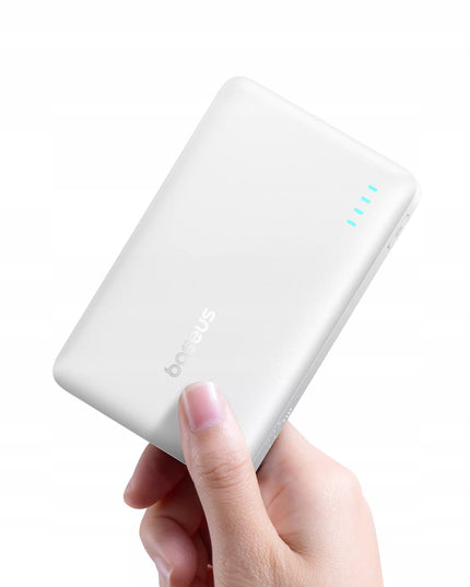 BASEUS išorinė baterija 10000 mAh 22,5W greitas įkrovimas USB-C USB-A kompaktiška