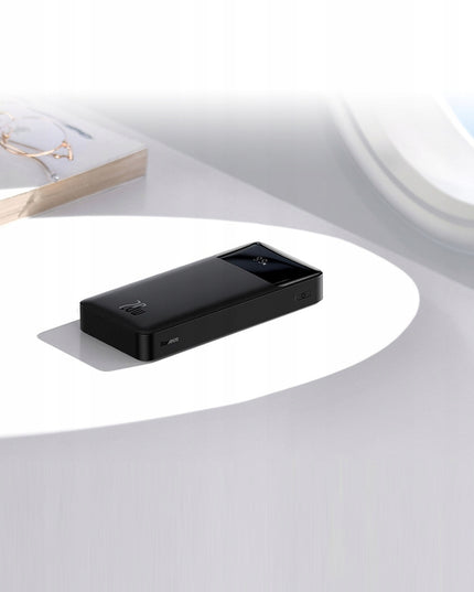 BASEUS Powerbank'as 10000mAh 20W PD 2x USB USB-C 3A QC 3.0 Greitas, Saugus
