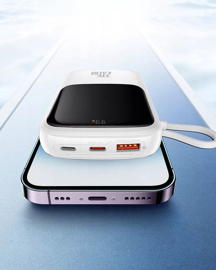 BASEUS išorinė baterija 10000mAh 20W USB/USB C/LIGHTNING