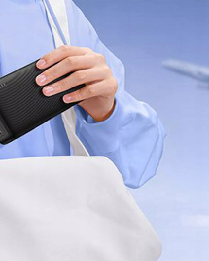 BASEUS išorinė baterija 20000mAh 20W su greitu įkrovimu USB-C USB-A ir laidu