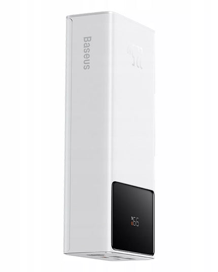 BASEUS išorinė baterija 30000 mAh USB-C PD 22.5W galinga, greita ir saugi su laidu