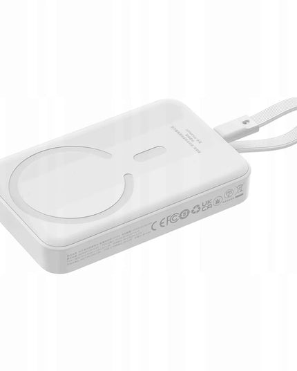 BASEUS magnetinis 10000mAh 30W išorinis akumuliatorius su USB C laidu