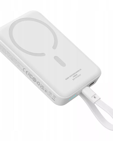 BASEUS magnetinis 10000mAh 30W išorinis akumuliatorius su USB C laidu