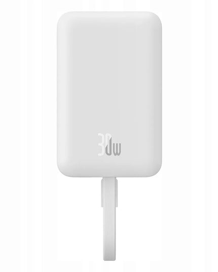 BASEUS magnetinis 10000mAh 30W išorinis akumuliatorius su USB C laidu