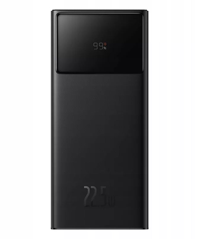 BASEUS galingas, greitas ir talpus 30000 mAh išorinis akumuliatorius, USB-C PD 22.5 W, saugus