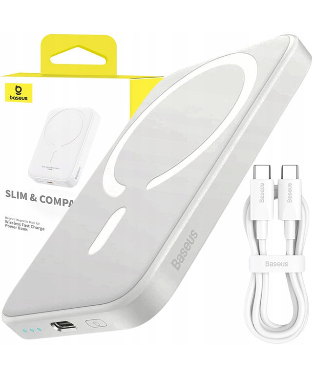 BASEUS POWER BANK SU MAGSAFE 6000mAh 20W MINI POWERBANK QI MAGNETINIS