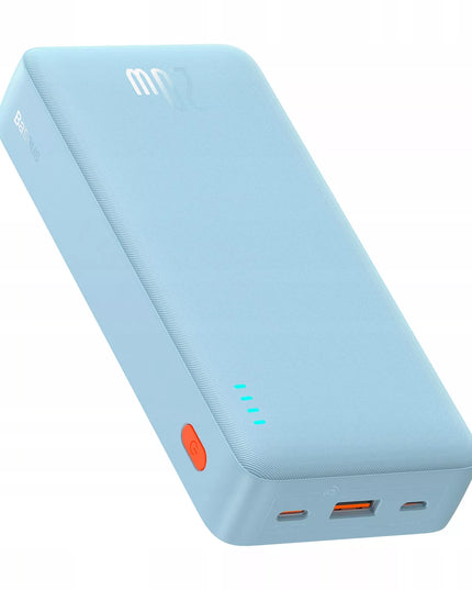 BASEUS išorinė baterija (power bank) su greitu įkrovimu 20000mAh 20W USB-C USB-A su laidu