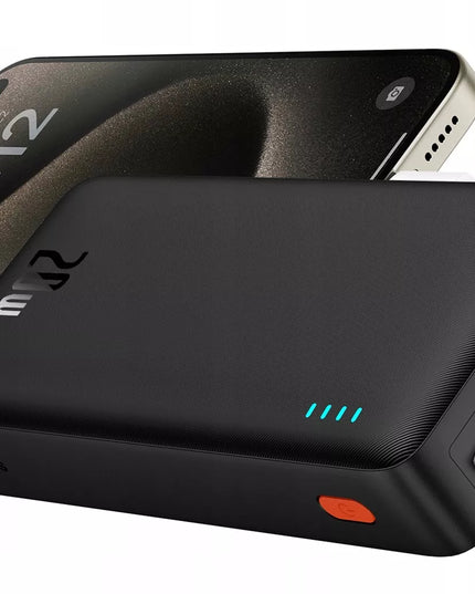 BASEUS išorinė baterija su greitu įkrovimu 20000mAh 20W USB-C USB-A su laidu