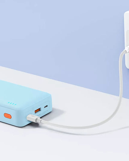 BASEUS išorinė baterija (power bank) su greitu įkrovimu 20000mAh 20W USB-C USB-A su laidu