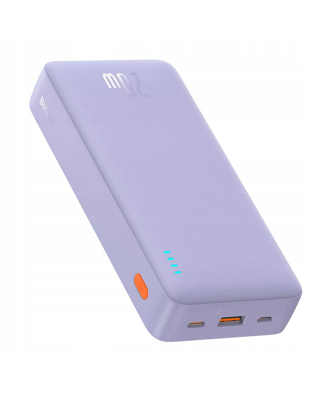 BASEUS išorinė baterija (power bank) su greituoju įkrovimu 20000mAh 20W USB-C USB-A su laidu