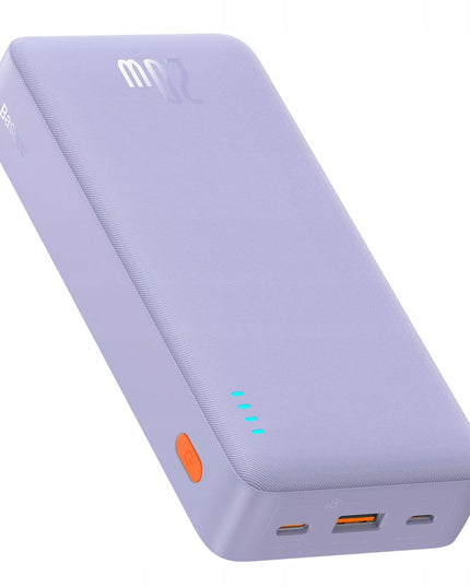 BASEUS išorinė baterija (power bank) su greituoju įkrovimu 20000mAh 20W USB-C USB-A su laidu