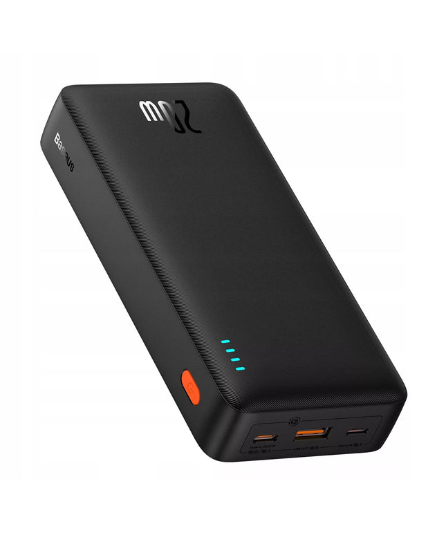 BASEUS išorinė baterija su greitu įkrovimu 20000mAh 20W USB-C USB-A su laidu