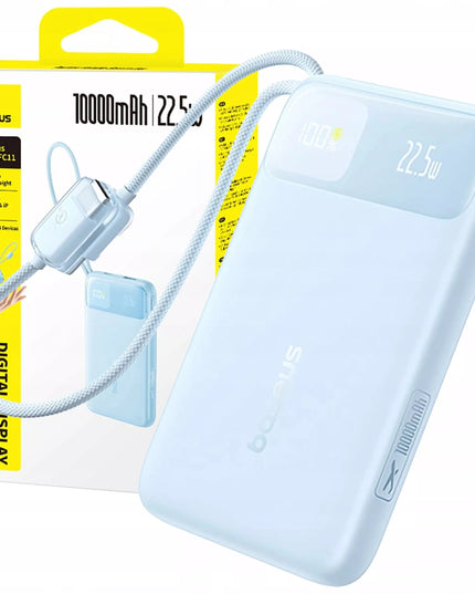 BASEUS POWERBANK 10000 mAh 22.5W SU USB-C IR LIGHTNING LAIDU