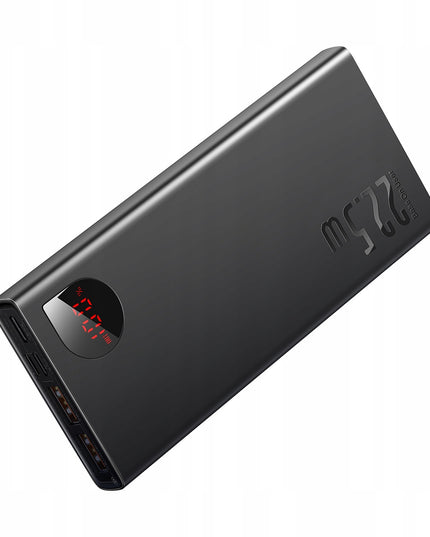 BASEUS Powerbank 10000mAh 22.5W Greitas įkrovimas USB USB-C Lightning Micro