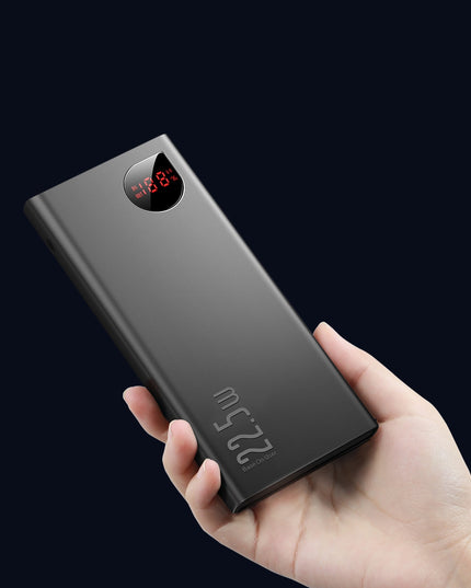 BASEUS Powerbank 10000mAh 22.5W Greitas įkrovimas USB USB-C Lightning Micro
