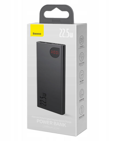 BASEUS Powerbank 10000mAh 22.5W Greitas įkrovimas USB USB-C Lightning Micro