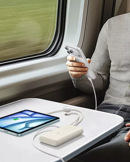 BASEUS išorinė baterija 20000mAh 100W greitas įkrovimas 2xUSB-C LED ekranas
