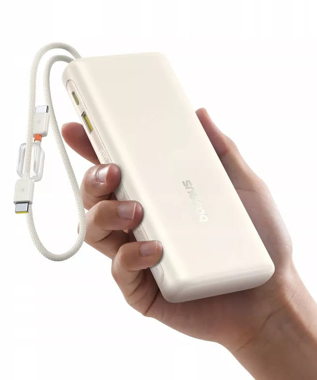 BASEUS išorinė baterija 20000mAh 100W greitas įkrovimas 2xUSB-C LED ekranas