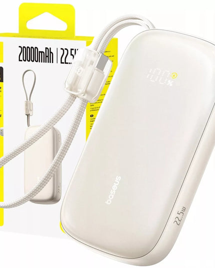 BASEUS išorinė baterija (powerbank) 20000mAh 22.5W USB-C USB-A LIGHTNING
