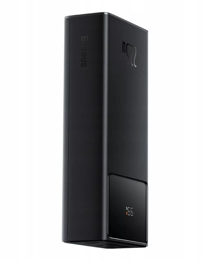 BASEUS išorinė baterija 30000 mAh USB-C PD 22.5W galinga greita saugi su laidu