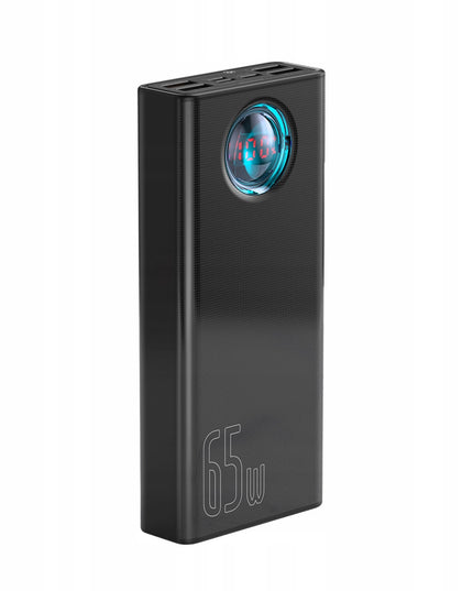 BASEUS POWERBANK 30000mAh Galingas 65W 4x USB 1x USB C QC + USB-C 100W kabelis