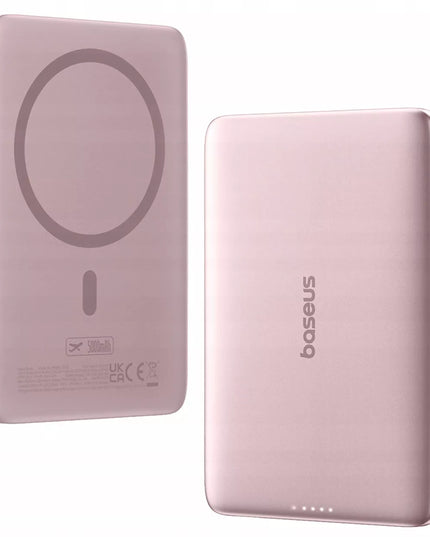 BASEUS išorinė baterija 5000 mAh 20W magnetinė MagSafe greitas įkrovimas + laidas