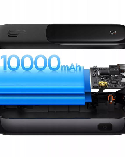 BASEUS išorinė baterija QPOW PRO 10000mAh 22.5W QC PD greitasis kroviklis USB-C