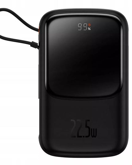 BASEUS išorinė baterija QPOW PRO 10000mAh 22.5W QC PD greitasis kroviklis USB-C
