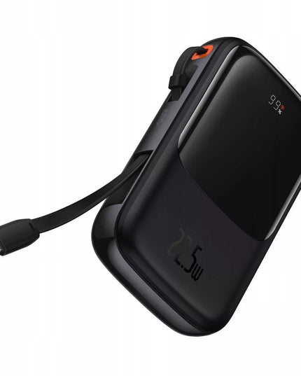 BASEUS išorinė baterija QPOW PRO 10000mAh 22.5W QC PD greitasis kroviklis USB-C