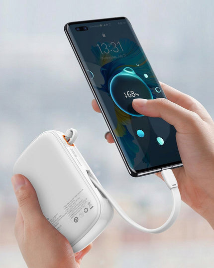 BASEUS POWERBANK GREITAS ĮKROVIMAS 20000mAh 22,5W QC/PD/SCP/FCP USB-C LAIDAS