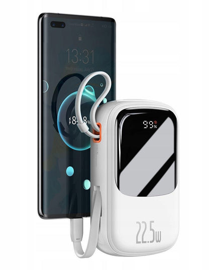 BASEUS POWERBANK GREITAS ĮKROVIMAS 20000mAh 22,5W QC/PD/SCP/FCP USB-C LAIDAS