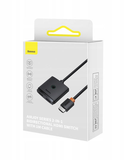 BASEUS Dvikryptis HDMI adapteris 4K 60Hz