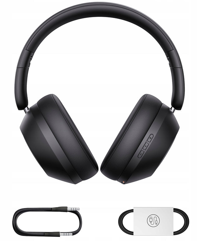 BASEUS BELAIDĖS BLUETOOTH 5.3 AUSINĖS SU USB-C MIKROFONU, IKI 50 VAL.