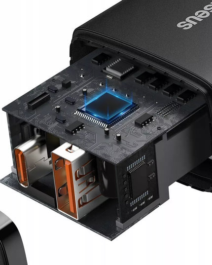 BASEUS greitas telefono įkroviklis USB USB-C 20W universalus QC maitinimo blokas 3A