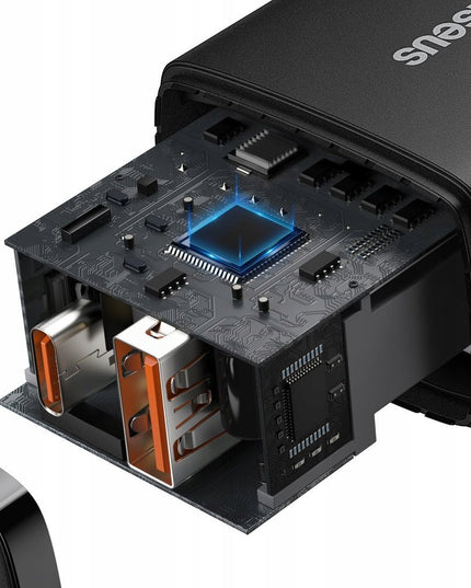 BASEUS Greitas įkroviklis telefonui USB C 20W Universalus QC 3A