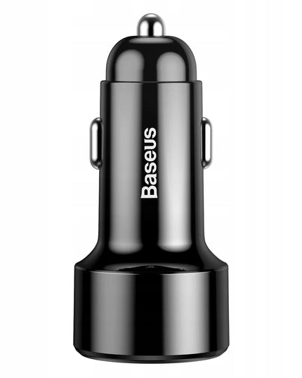 Baseus greitas automobilinis įkroviklis telefonui 45W PD 2x USB USB-C 5A QC