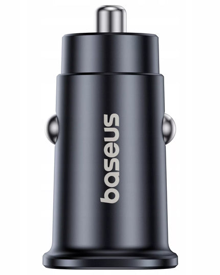 BASEUS spartusis automobilinis įkroviklis 2x USB-C PD 30W MAX