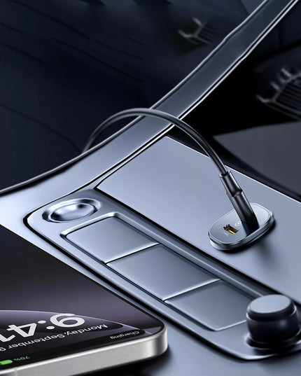 BASEUS spartusis automobilinis įkroviklis 2x USB-C PD 30W MAX