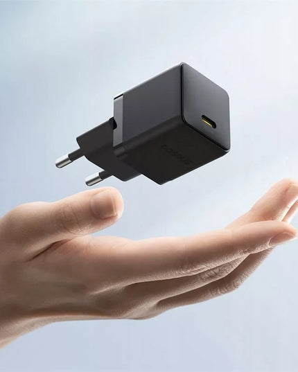 BASEUS greitas tinklo įkroviklis 20W USB-C PD QC saugus kompaktiškas
