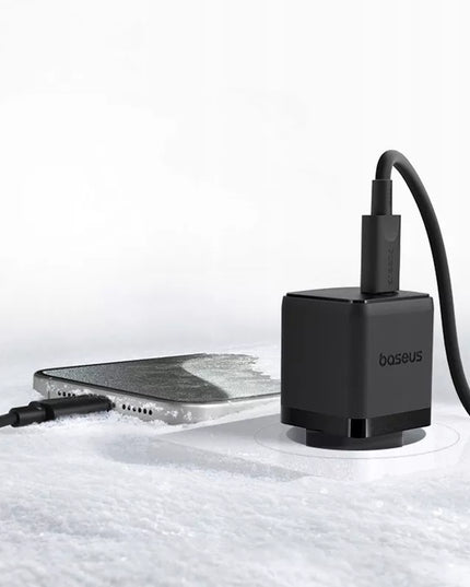BASEUS greitas tinklo įkroviklis 20W USB-C PD QC saugus kompaktiškas