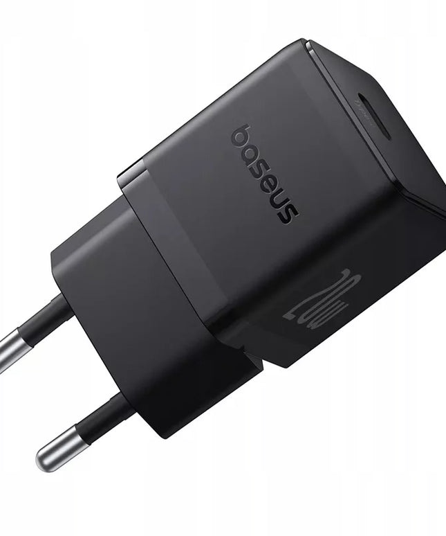 BASEUS greitas tinklo įkroviklis 20W USB-C PD QC saugus kompaktiškas