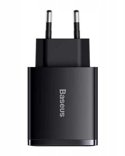 BASEUS greitasis sieninis įkroviklis telefonui 3x USB USB-C 30W PD QC 3.0 AFC