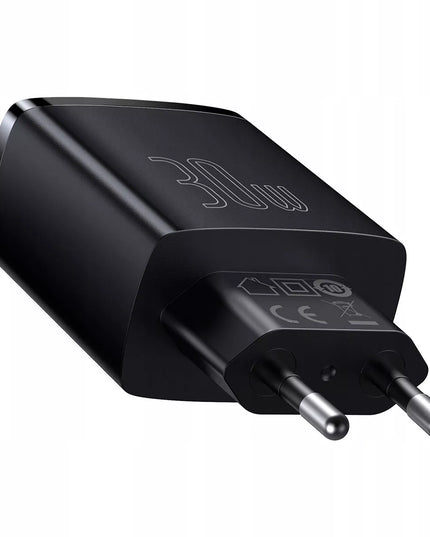 BASEUS greitasis sieninis įkroviklis telefonui 3x USB USB-C 30W PD QC 3.0 AFC
