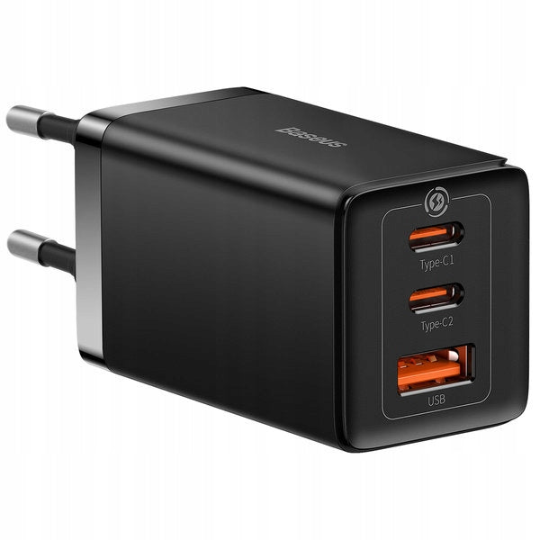 BASEUS Greitas Tinklo Įkroviklis USB 2x USB C Maitinimo Adapteris Nešiojamam Kompiuteriui GaN 65W