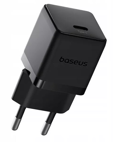 Greitasis sieninis įkroviklis BASEUS USB-C 30W PD QC, skirtas telefonui ir planšetei