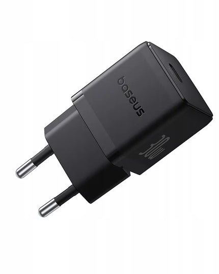 Greitasis sieninis įkroviklis BASEUS USB-C 30W PD QC, skirtas telefonui ir planšetei